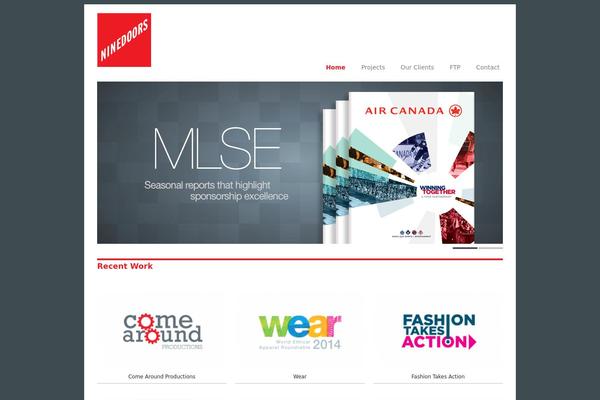 Goodspace theme site design template sample