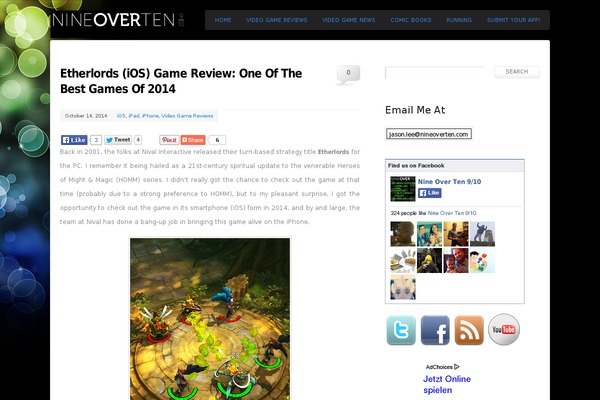 Breek theme site design template sample