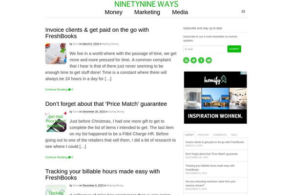 ninetynineways.net site used 99