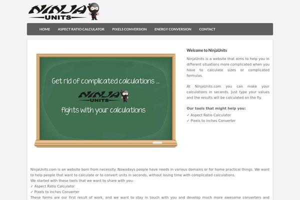 Site using wBounce plugin