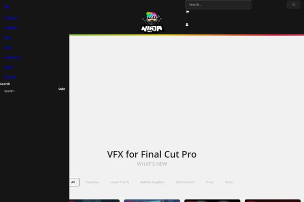 Site using Visucom-smart-sections plugin
