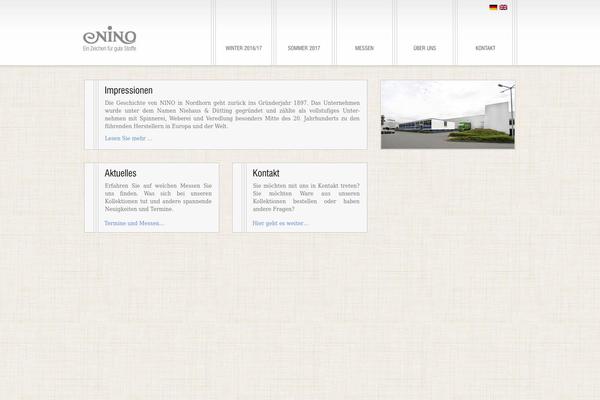 nino-vertrieb.de site used Nino