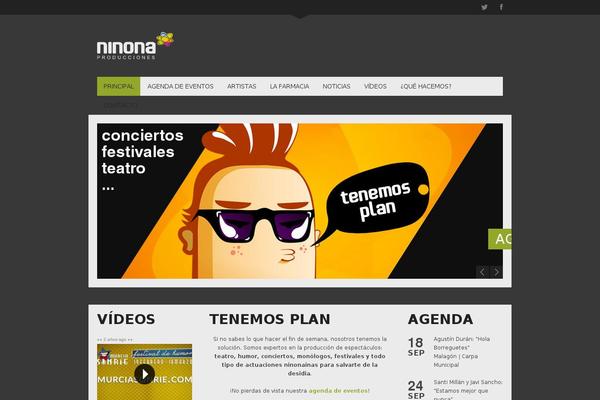 ninonaproducciones.com site used Gridby