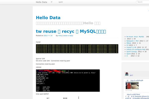 The Bootstrap theme site design template sample