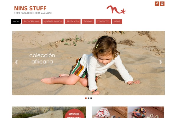 Parabola theme site design template sample