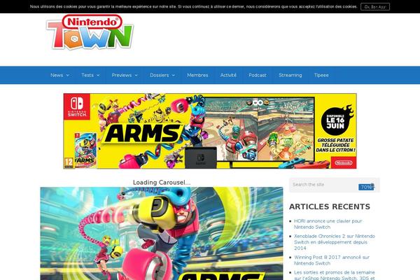 Site using Santapress plugin
