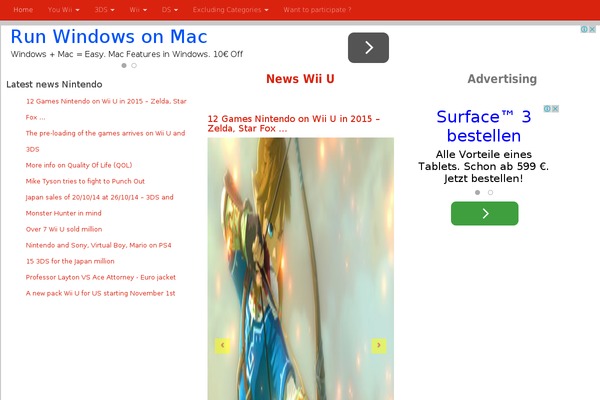 Ultimatum theme site design template sample