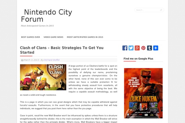 nintendocityforum.com site used iNove