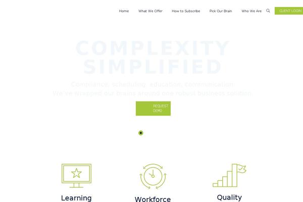 Site using WP Blog and Widget plugin