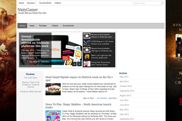 Site using Banner Garden Plugin for WordPress plugin