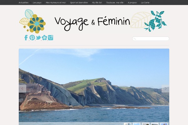 Reportage theme site design template sample