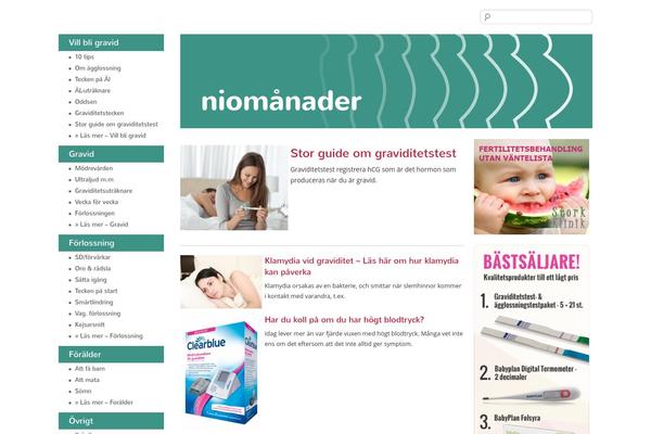 Newzeo theme site design template sample