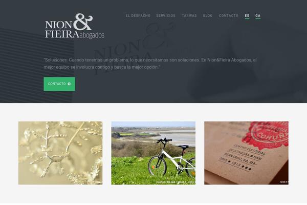 Ampersand theme site design template sample