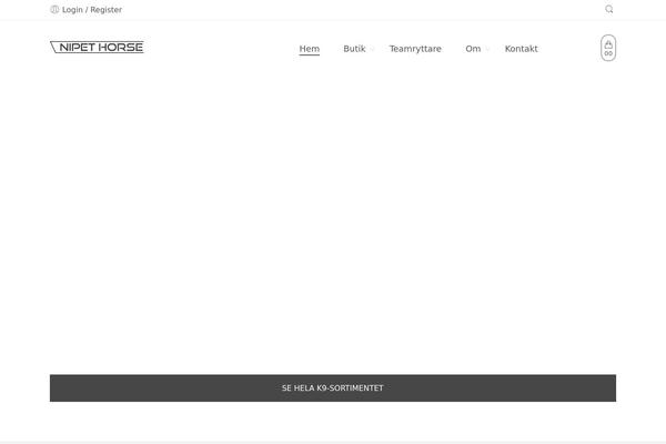 nipet.se site used Zella-theme