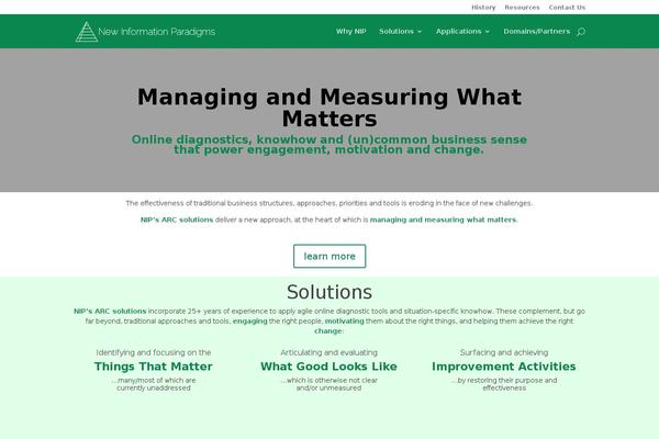 Site using CC Child Pages plugin