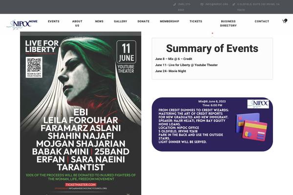 Site using Mec-fluent-layouts plugin