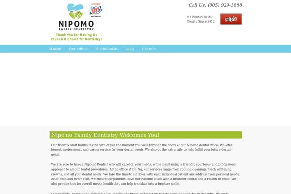 U Design Child theme site design template sample