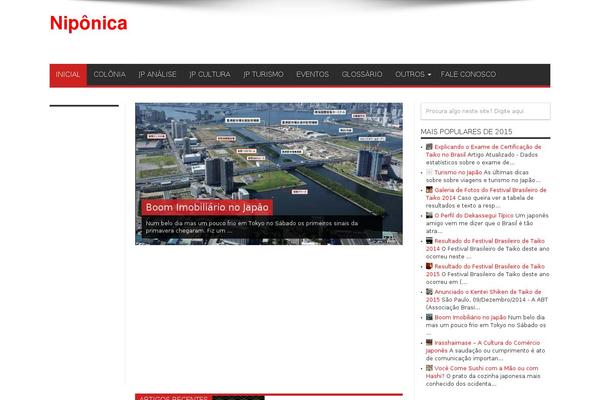 Jarida theme site design template sample