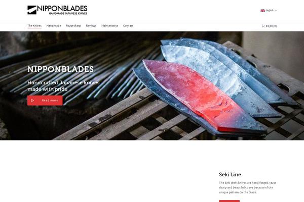 Dante theme site design template sample