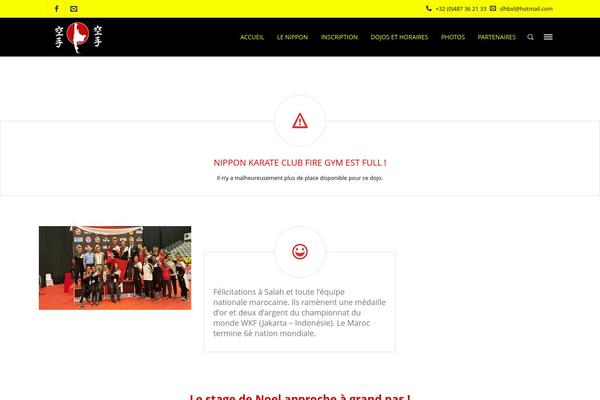 Kapital theme site design template sample