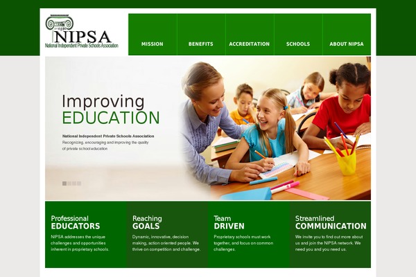 nipsa.org site used Theme1721