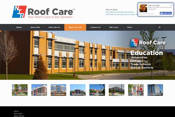 Site using Footer Putter plugin