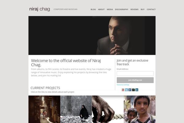 Flexible theme site design template sample