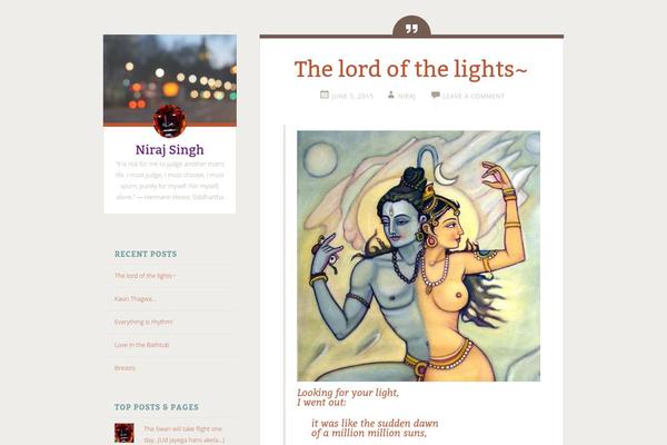 nirajsingh.com site used Fictive