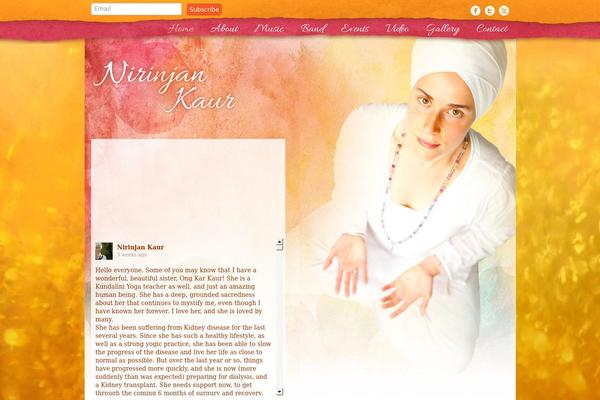 Ultimatum theme site design template sample
