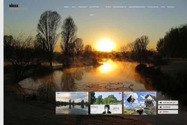 Ibuki theme site design template sample