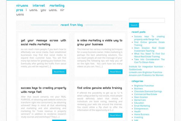 Beyond Magazine theme site design template sample