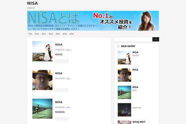 nisa theme websites examples