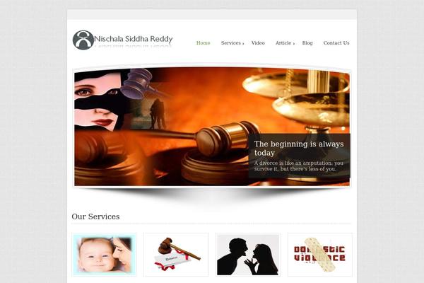 Andrina Lite theme site design template sample