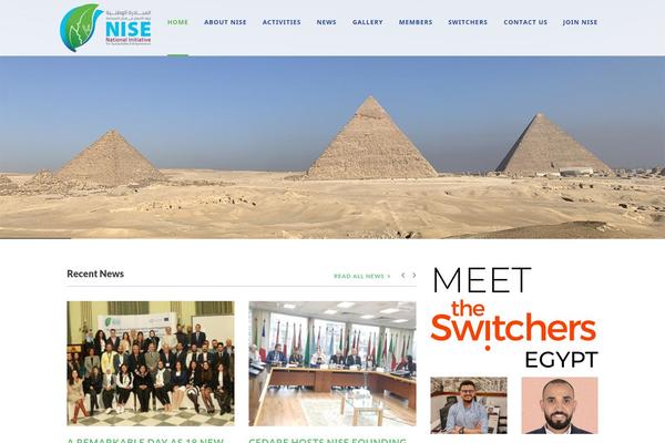 Greennature theme site design template sample