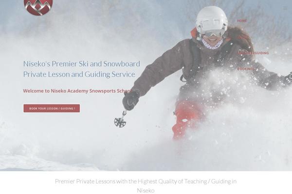 Pivot theme site design template sample