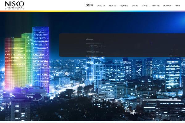 Jarvis theme site design template sample