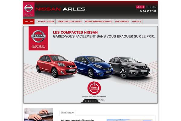 nissan-arles.com site used Business Box