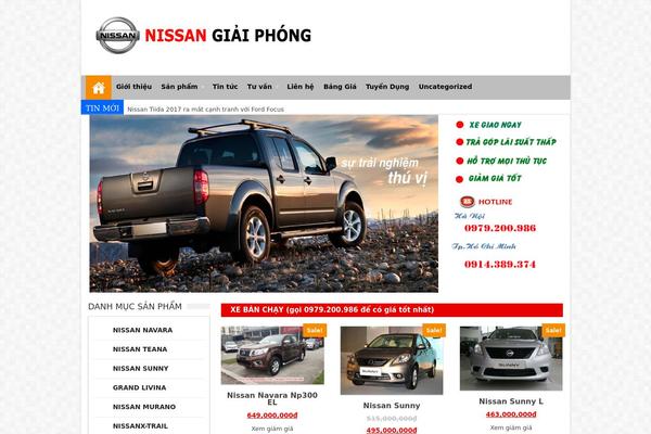 Toyota theme site design template sample