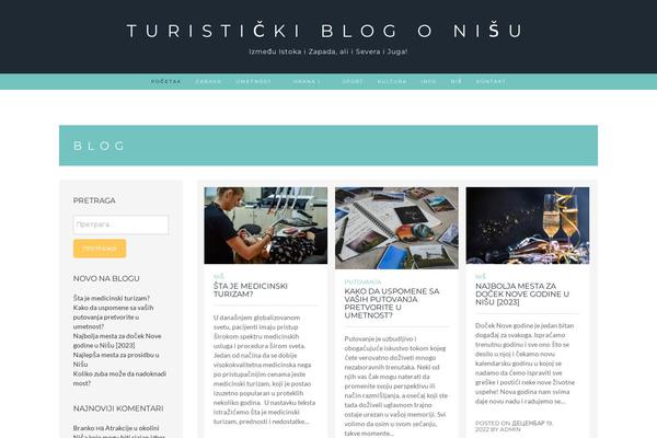 Juno theme site design template sample