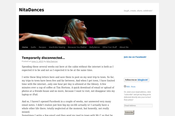 Site using Fancy Gallery plugin