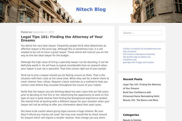 tecblogger theme site design template sample