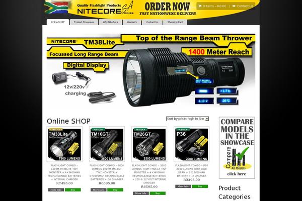 Sommerce theme site design template sample