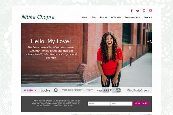 nitikachopra theme websites examples