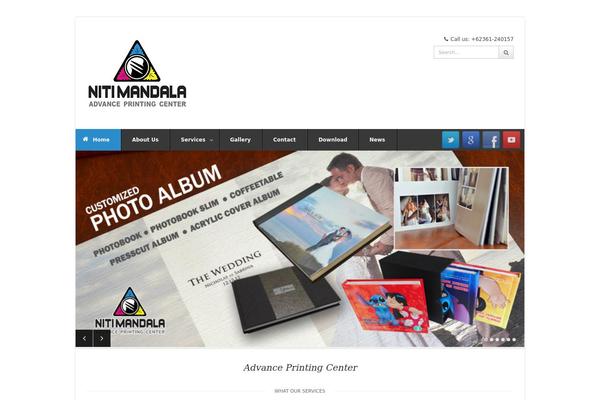 Wpex Pytheas theme site design template sample