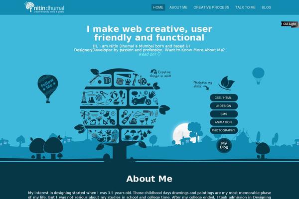 onetone theme site design template sample