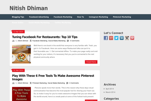Ribbon theme site design template sample