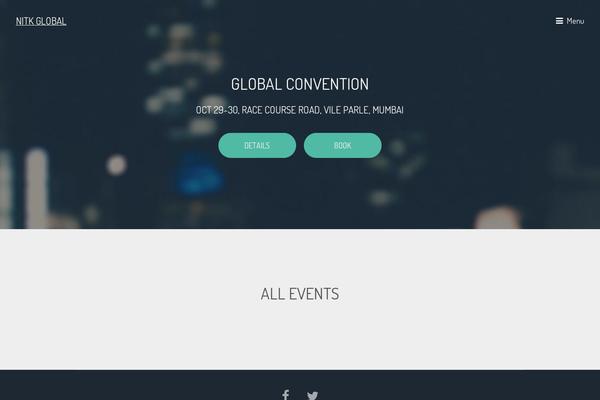Relia theme site design template sample