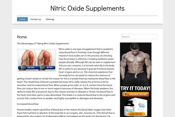 NewPro theme site design template sample