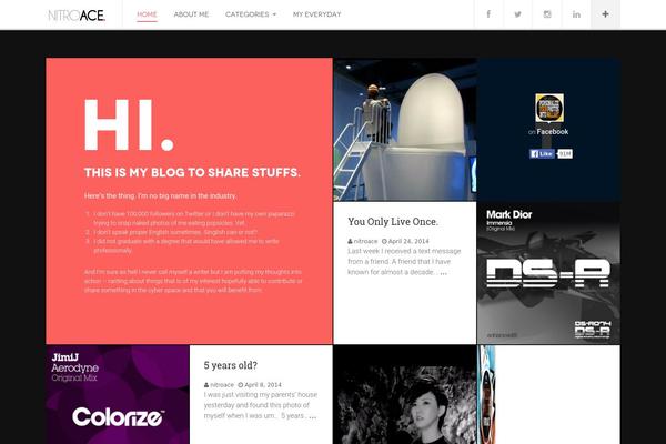 Site using Font Awesome More Icons plugin