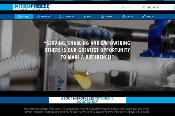 nitrofreeze.com site used Nitrofreeze